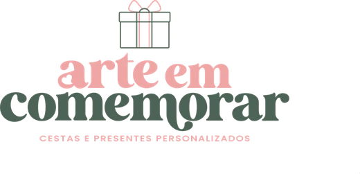 Arte em Comemorar — cestas e presentes personalizados